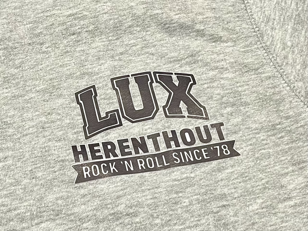 grijze sweater Lux Herenthout